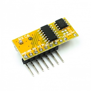 RXC6 433MhzスーパーヘテロダインワイヤレスレシーバーPT2262コード学習コードモード付きAVRモジュール用に安定 - Product Image 4