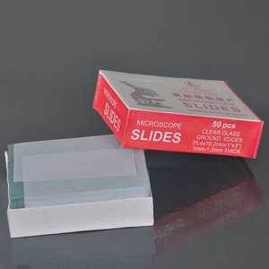 Suministros de laboratorio, cubierta de vidrio para microscopio, cubierta preparada, portaobjetos, portaobjetos para microscopio - Product Image 2