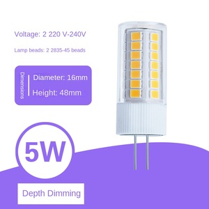 4W eşdeğer 40W 30W 28W G9 halojen ampul, sıcak beyaz 3000K, titreşimsiz, kısılabilir olmayan g9 led ışık ampuller - Product Image 6