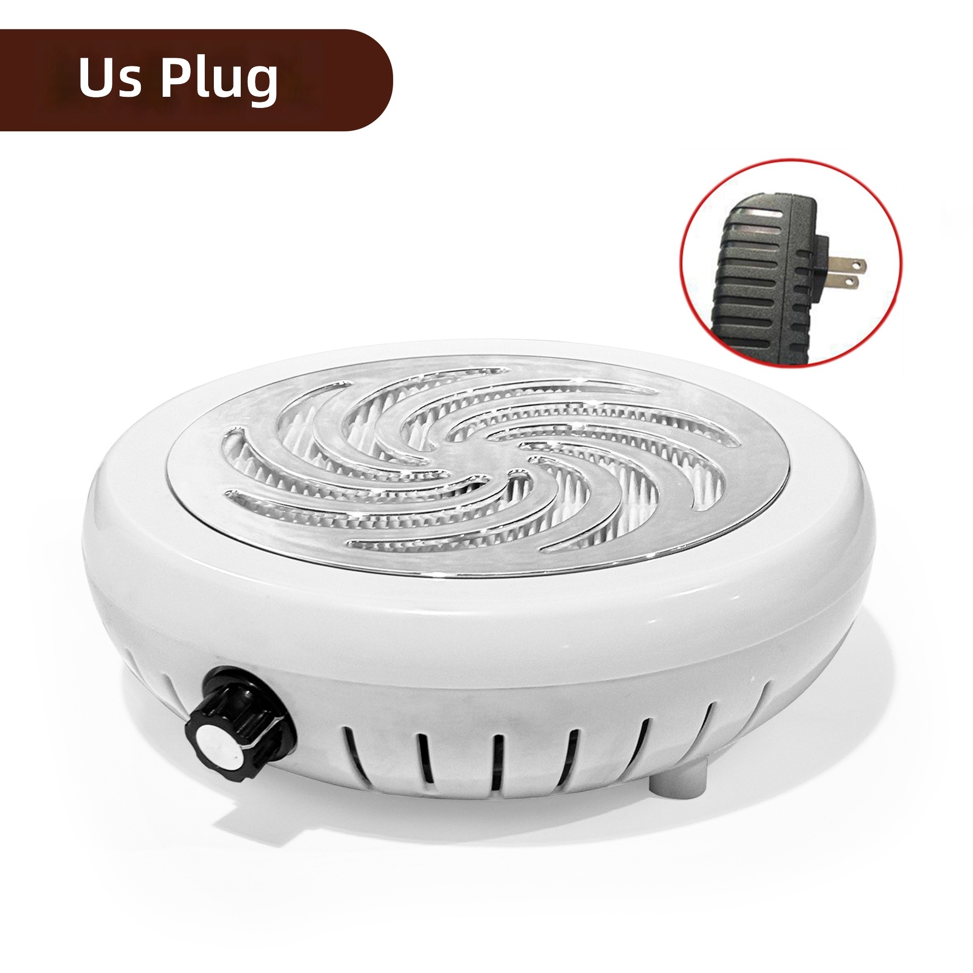 US-style plug-silver panel