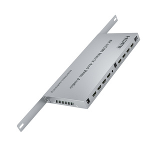 SOFLY 4K <strong>HDMI</strong> <strong>Matrix</strong> 4X4 Seamless Switch <strong>HDMI</strong> <strong>Matrix</strong> <strong>4</strong> in <strong>4</strong> out with Audio - Product Image 6