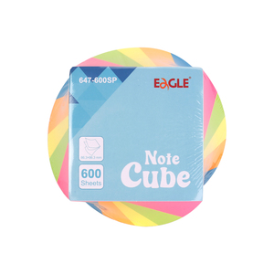 Notas adhesivas personalizadas EAGLE 86,3x86,3mm 5x120 hojas Notas autoadhesivas Easy Post Bloc de notas - Product Image 2
