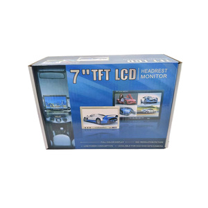 Cámaras con pantalla LCD TFT de 7 pulgadas, sistema de estacionamiento de cámara de marcha atrás para monitores de espejo retrovisor de coche, compatible con DVD - Product Image 3