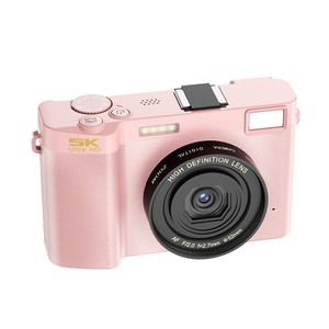2024 13MP CMOS 5K Fashion Mini <strong>SLR</strong> <strong>Camera</strong> with Front-facing <strong>Camera</strong> Support Beauty Filters Pink/White/Black Colors - Product Image 1