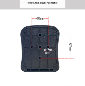 Cheap Full Plastic Key Lock Box 4 Digits Combination Weatherproof Wall <strong>Mount</strong> Key Safe <strong>Hide</strong> a Key Outside with Resettable Code - Product Image 6