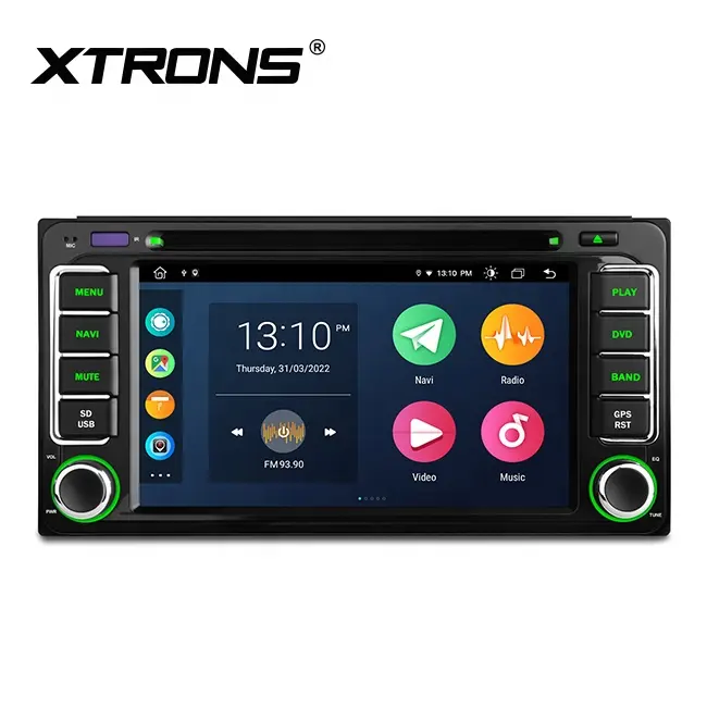 XTRONS 6,2 "android автомобильный мультимедийный плеер dvd gps автомобильный dvd плеер для Защитные чехлы для сидений, сшитые специально для toyota corolla terios avanza 4runner runx, авто радио