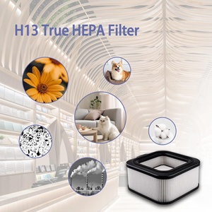 H13 yedek filtre 1 gerçek HEPA filtre + 2 ön filtre ile Mila hava temizleyici ile uyumlu - Product Image 6