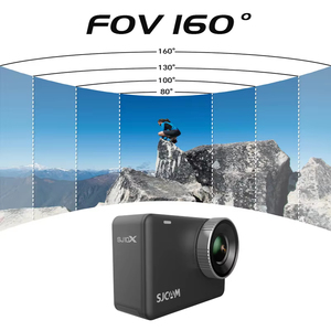 SJCAM SJ10X su geçirmez eylem kamera için Anti-Shake 4K dokunmatik ekran gece görüş sualtı modu için çok fonksiyonlu açık Spo - Product Image 5