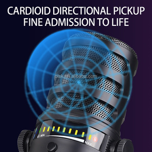 Clavax CLDY-MV7 Dynamic Microphone With Built-in DSP Audio Processing <strong>System</strong> USB XLR Jack for Live Streaming and Recording - Product Image 6