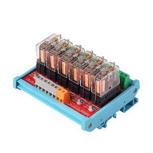 Oshangming 6 Channel <strong>Relay</strong> <strong>Output</strong> Board 12V/24V <strong>Relay</strong> Module IO Board 10A 1NO 1NC for Light - Product Image 1