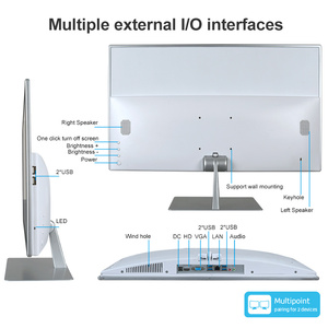 23,8 inch All-in-One desktopcomputer, 12e generatie Intel Alder Lake i5-12450H, 2x DDR4, 16:9 LED-achtergrondverlichting, breedbeeld all-in-one panel pc - Product Image 3