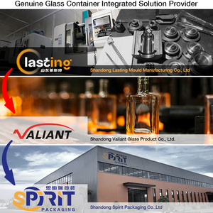 750 ml Fancy Vòng <span class=keywords><strong>Glass</strong></span> rượu chai cho Whisky 1000ml 700ml 75cl Tequila Gin Vodka rượu tinh thần chai với vít cap - Product Image 6