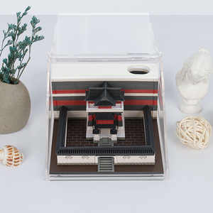 Tripitaka-Bloc de notas 3D para manualidades, colección de cubo, Bloc de notas en forma de bloque de construcción con soporte de bolígrafo Acrílico - Product Image 2