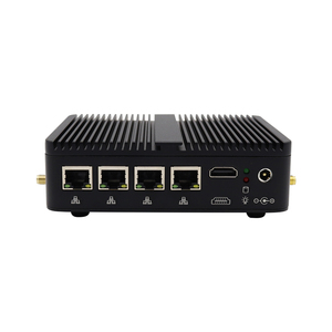 Eglobal 4LAN Gigabit Ethernet Nic tường lửa Micro thiết bị/Mini PC celero j4125 Quad Core Router Trần máy tính 8GB D4 RAM - Product Image 1
