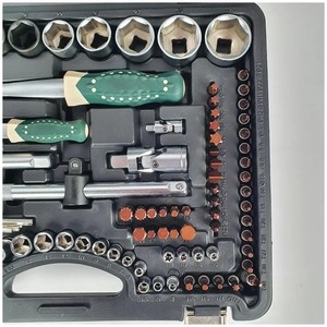 GTYPRO Professional 108pcs 1/4'' &amp; 1/2'' Socket <strong>Set</strong> Hand Tools <strong>Set</strong> - Product Image 4
