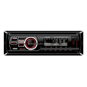Ricevitore 1din Stereo per auto Bluetooth ad alta risoluzione LCD Mechless staccabile multimediale con lettore MP3WMA con scheda SD USB integrata - Product Image 4