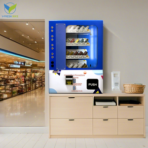 VFRESHウォールマウントセルフサービスビジネスコイン式ティッシュ自動販売機