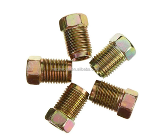 M10 * 1 fren hattı parçaları 3/16 "tüp ters Flares metrik sonu Union fındık için Set - Product Image 2