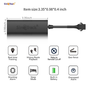Localizador mundial GSM SMS seguimiento GPS Tracker para coche camión gestión de flotas Rastreador SinoTrack ST901M navegación GPS - Product Image 5