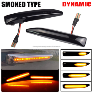 ไฟเลี้ยว LED ข้างรถยนต์1ชุด, ไฟแสดงสถานะแบบไดนามิก E65 E67 2001-2008 - Product Image 5