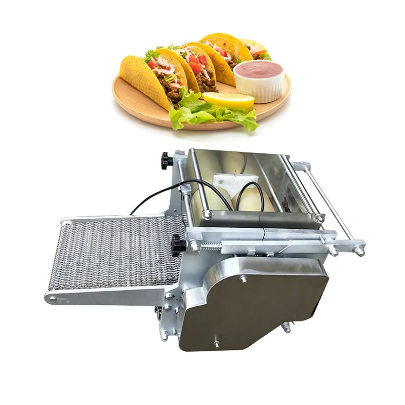 Tam otomatik gözleme makinesi Tortilla yapma makinesi ticari elektrikli un Tortillas basın Arepa Lavash Chapati yapma makinesi