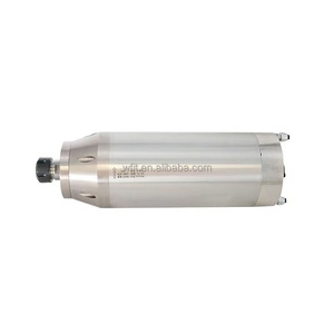 数控刳刨机使用水冷主轴电机ER25 <span class=keywords><strong>5.5kw</strong></span> 380v 24000转/分雕刻木材切割电机主轴