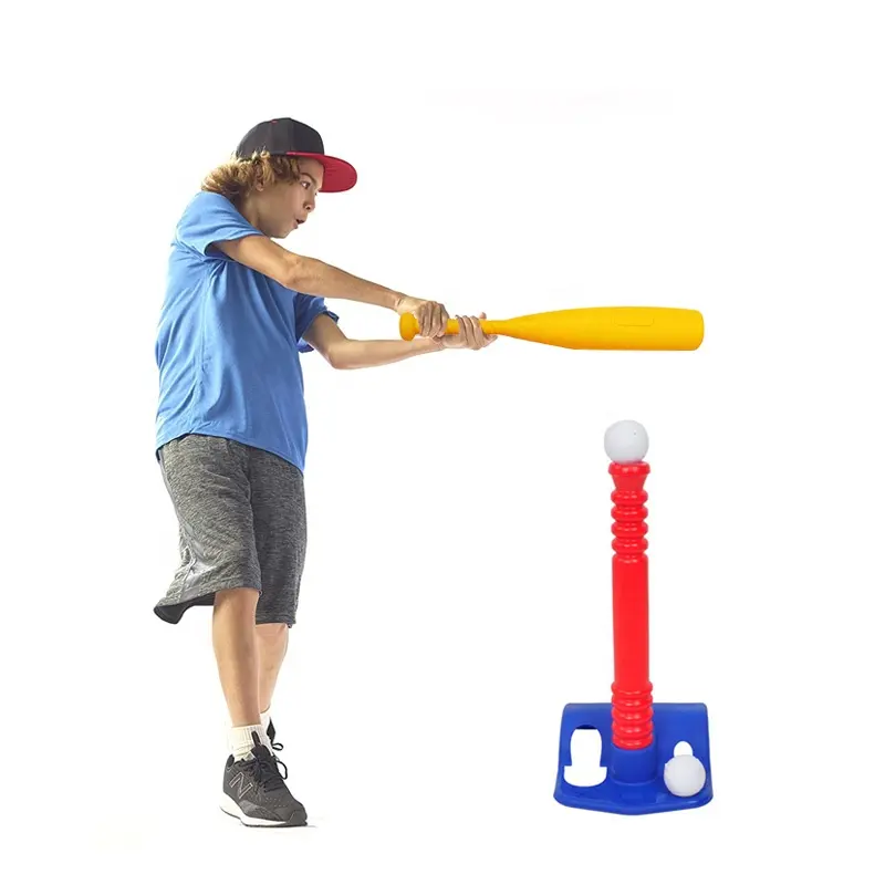 Di vendita superiore T-Ball Set PlasticTee Sfera con 2 Palle per I Più Piccoli e Bambini