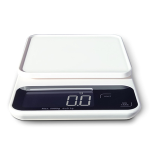 Professional Single Point <strong>Sensor</strong> Electronic <strong>Weight</strong> Machine for Food Kitchen Scale 5kg 0.1g Digital Display Rectangle LCD - Product Image 1