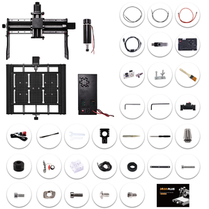 DIY Mini Kit de enrutador de madera CNC 3020 Grabador Carpintería Máquina de enrutador de 3 ejes con controlador fuera de línea para cortar Metal Acrílico - Product Image 6