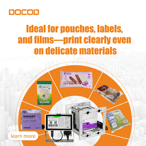DOCOD Automatic Date Coding Machine TTO R4000 OEM/ODM Industrial Thermal Transfer Overprinters for Food Film Factory Price