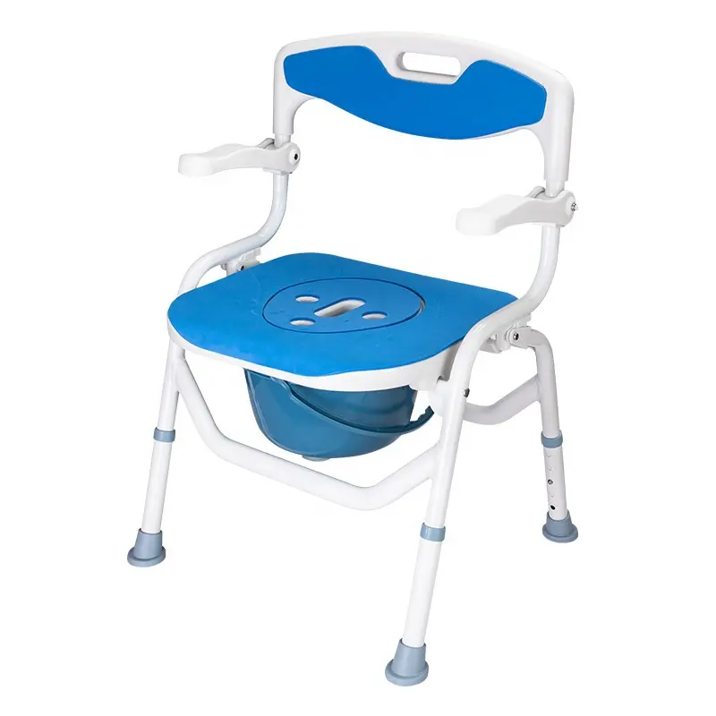 U-şekilli açık oturma plakalı yaşlı için hastane duş sandalyesi engelli banyo taburesi seatforshowerelderly