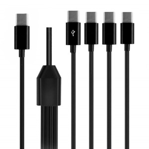 Type-<strong>c</strong> 1 to2/3/4/6 charging cable one multi-in-one tpye-<strong>c</strong> interface charging data cable charging cable Compatible with Phone - Product Image 5