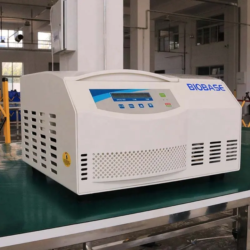 เครื่องหมุนเหวี่ยง PCR ในห้องปฏิบัติการ Biobase มอเตอร์ไร้แปรงถ่านเครื่องหมุนเหวี่ยงความเร็วสูงสําหรับห้องปฏิบัติการ PCR BKC-PCR16