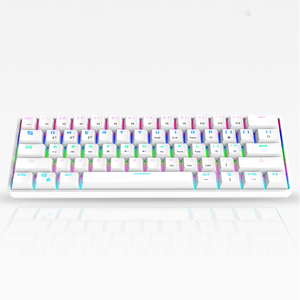 FV-DK61有线机械键盘61键无线双模C型电缆迷你游戏键盘 - Product Image 1