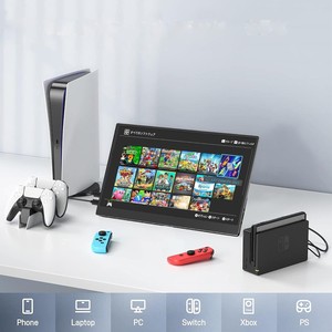 15.6 Inch Portable HD MI Computer Screen 1080P HDR Business PC <strong>Monitor</strong> USB HD MI <strong>Input</strong> IPS LCD Panel Speaker New Type-C Sale - Product Image 2