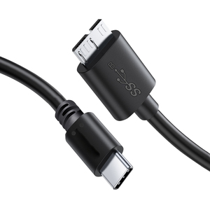 สายเคเบิลข้อมูลฮาร์ดดิสก์พรีเมี่ยม Usb Type C ถึง Micro Usb B 10Pin สายเคเบิลข้อมูลฮาร์ดดิสก์ - Product Image 1