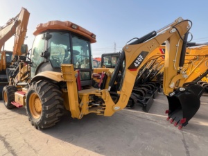 Экскаватор-погрузчик 4WD для инженерного и сельскохозяйственного производства, гидравлический насос Kawasaki, экскаватор, функции копания/погрузки