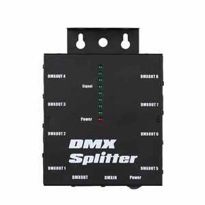 Dmx512 Tín Hiệu 8 Cách Khuếch Đại 8CH <span class=keywords><strong>DMX</strong></span> Splitter Ánh Sáng Sân Khấu Par Ánh Sáng Cho <span class=keywords><strong>DMX</strong></span> Transmitter/Receiver/Giao Diện Điều Khiển - Product Image 1