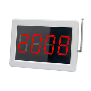 Nhà Hàng thiết bị 433.92Mhz điều khiển từ xa không dây của khách và Waiter cuộc gọi chuông nút tam giác Transmitter với 3 phím - Product Image 6