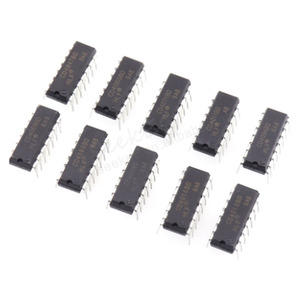 CD4011BE DIP14วงจรรวมสี่2-อินพุต NAND ลอจิกชิป IC CD4011 4011 CD4011BE - Product Image 2
