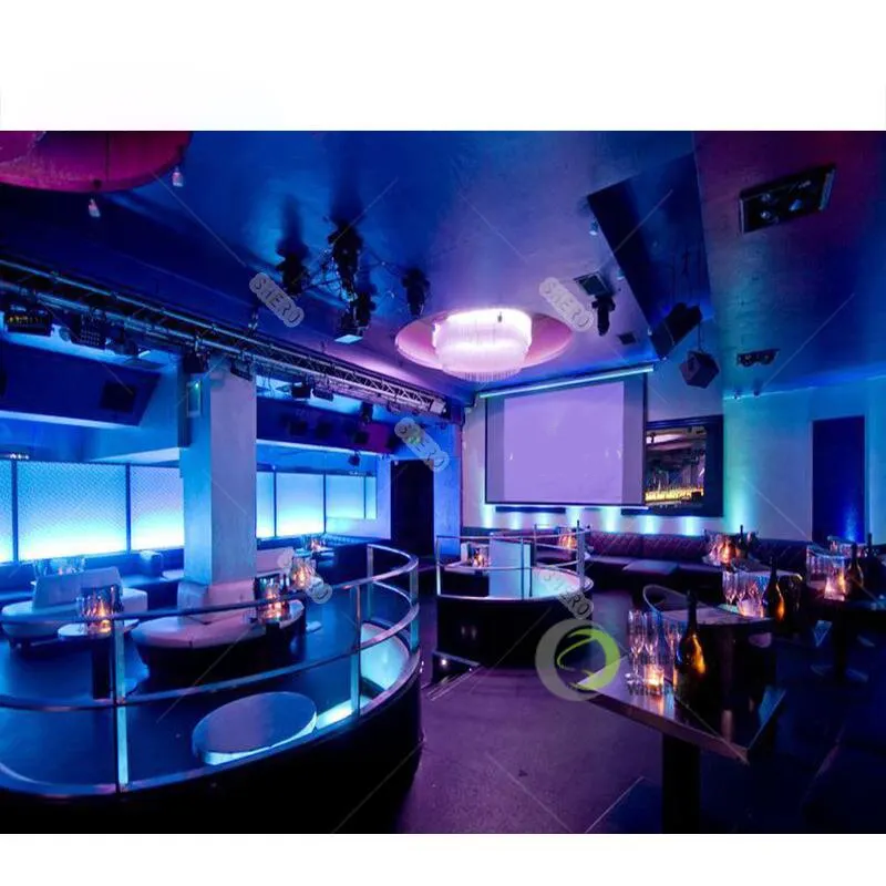 Luxueux Club Lounge Bar Designs Comptoir Discothèque Meubles de boîte de nuit en bois