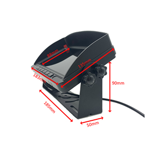 6 Sensor de aparcamiento 3 canales 7 pulgadas IPS Monitor pantalla LED AHD Cámara camión coche sensores de aparcamiento sistema - Product Image 3