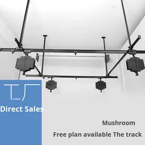 Trần theo dõi đường sắt Kính thiên văn bùng nổ cánh tay trượt theo dõi hệ thống chiếu sáng cho Studio Live Streaming phòng với agi32 bố trí IP đánh giá - Product Image 2