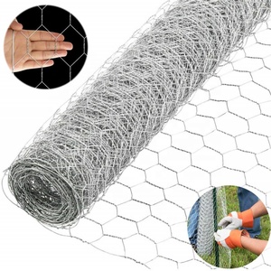 Rete metallica rivestita esagonale zincata in PVC con rete per pollame floreale - Product Image 4