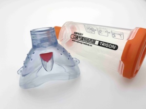 MDI Spacer dosis Inhaler untuk pengobatan pernapasan, saluran dosis Spacer, penyakit catm - Product Image 5