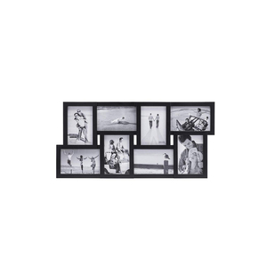 New Design Custom 4x6inch Black Opening Collage <strong>Matted</strong> Picture <strong>Frame</strong> Solid Wood Photo <strong>Frame</strong> Artwork for Decoration - Product Image 1