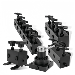 High Quality Hydraulic Manifold Block <strong>1</strong> Inlet <strong>4</strong> Outlets High Pressure <strong>4</strong> Way Oil Flow Circuit <strong>Distributor</strong> Valve Hydraulic Tools - Product Image 5