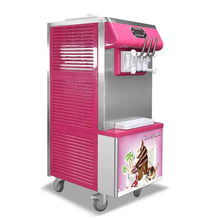 Mcdonadのtaylor商用自動ポータブル3フレーバーソフトクリーム自動販売機