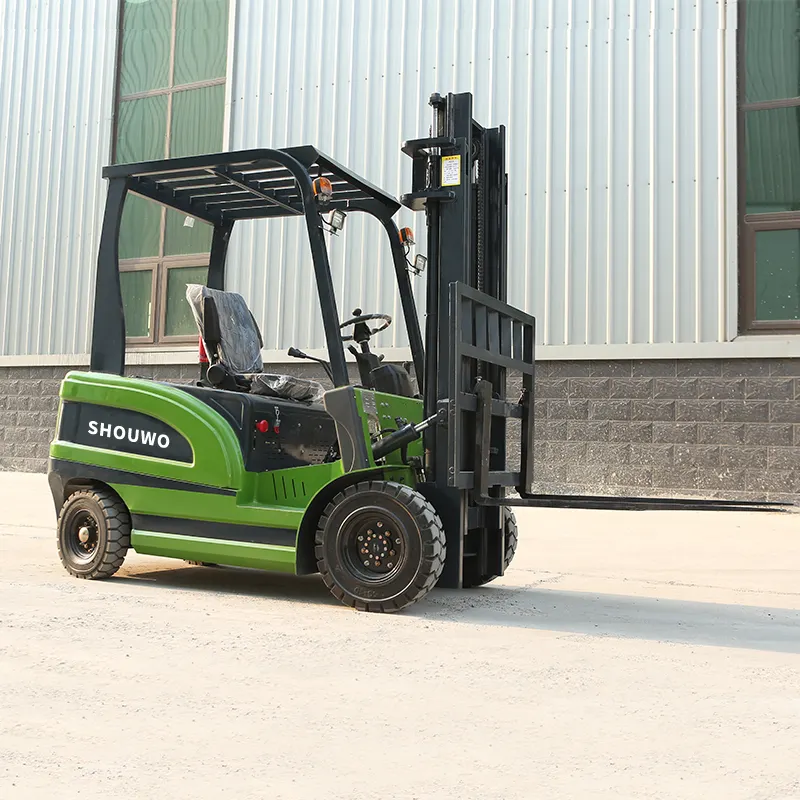 Cpd-15 1.5t Three Fulcrum Electric Forklift Hot Sale High Quality Economical Full AC Motor 4 Wheel Electric Forklift