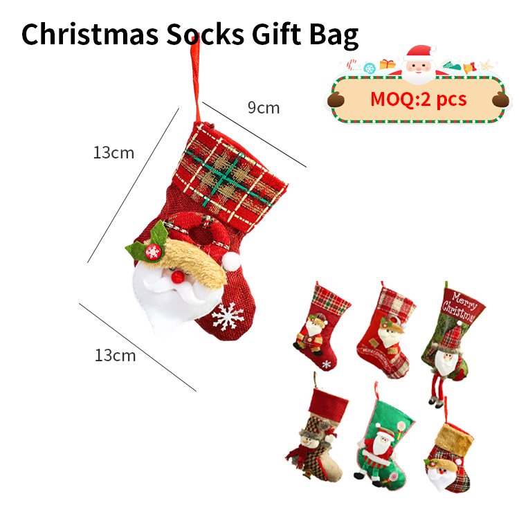 Sac cadeau pour chaussettes